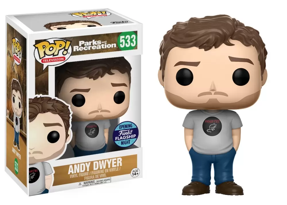 POP! Television - Parks and Recreation - Andy Dwyer Mouse Rat