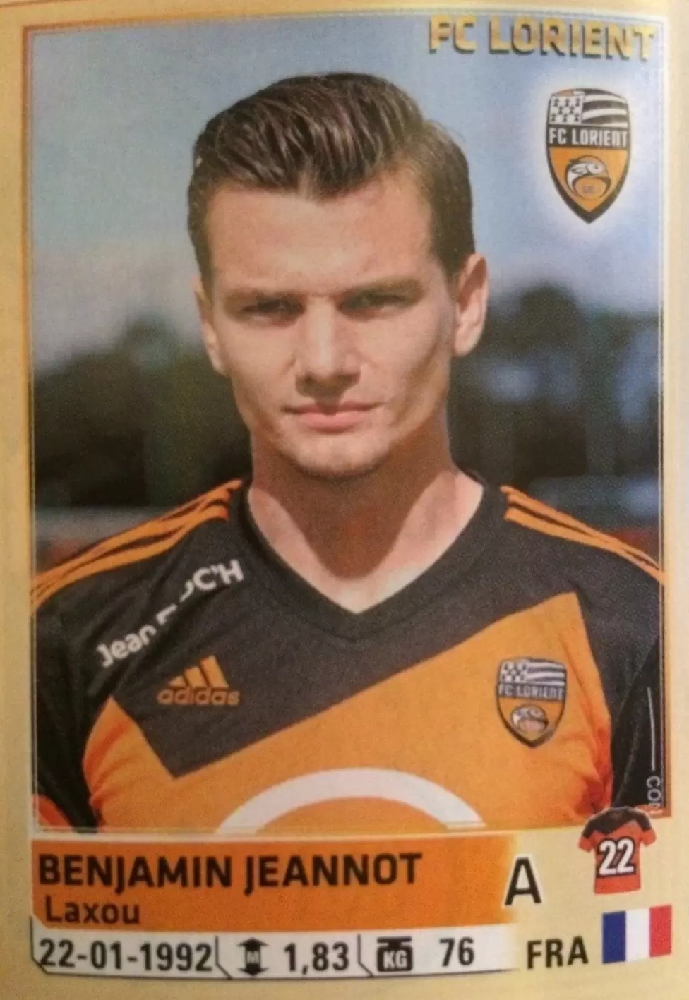 Foot 2014-2015 - Benjamin Jeannot
