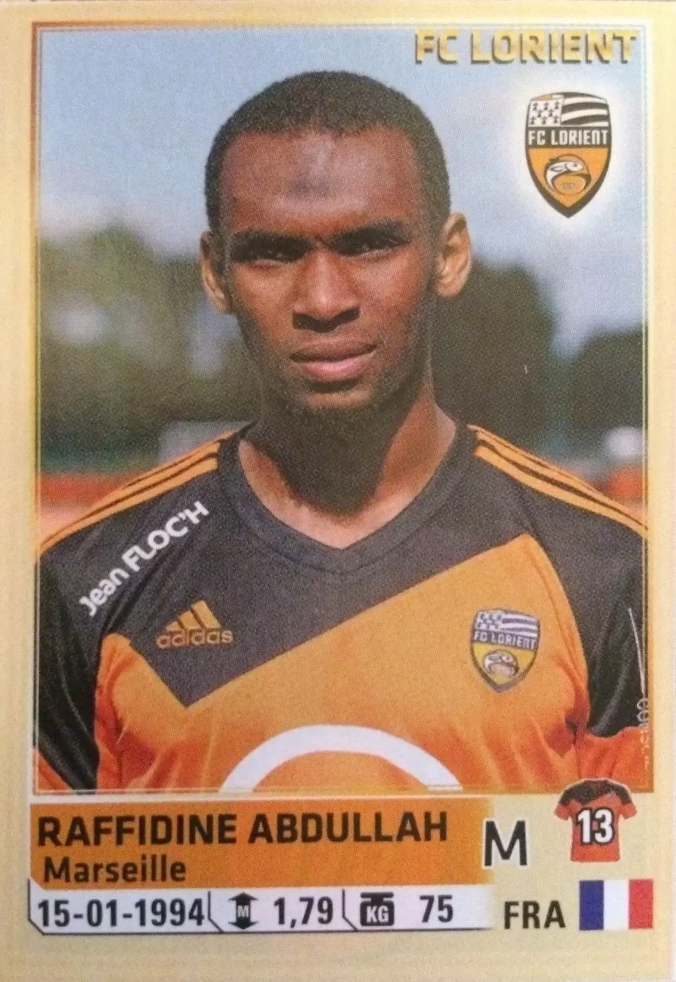 Foot 2014-2015 - Raffidine Abdullah
