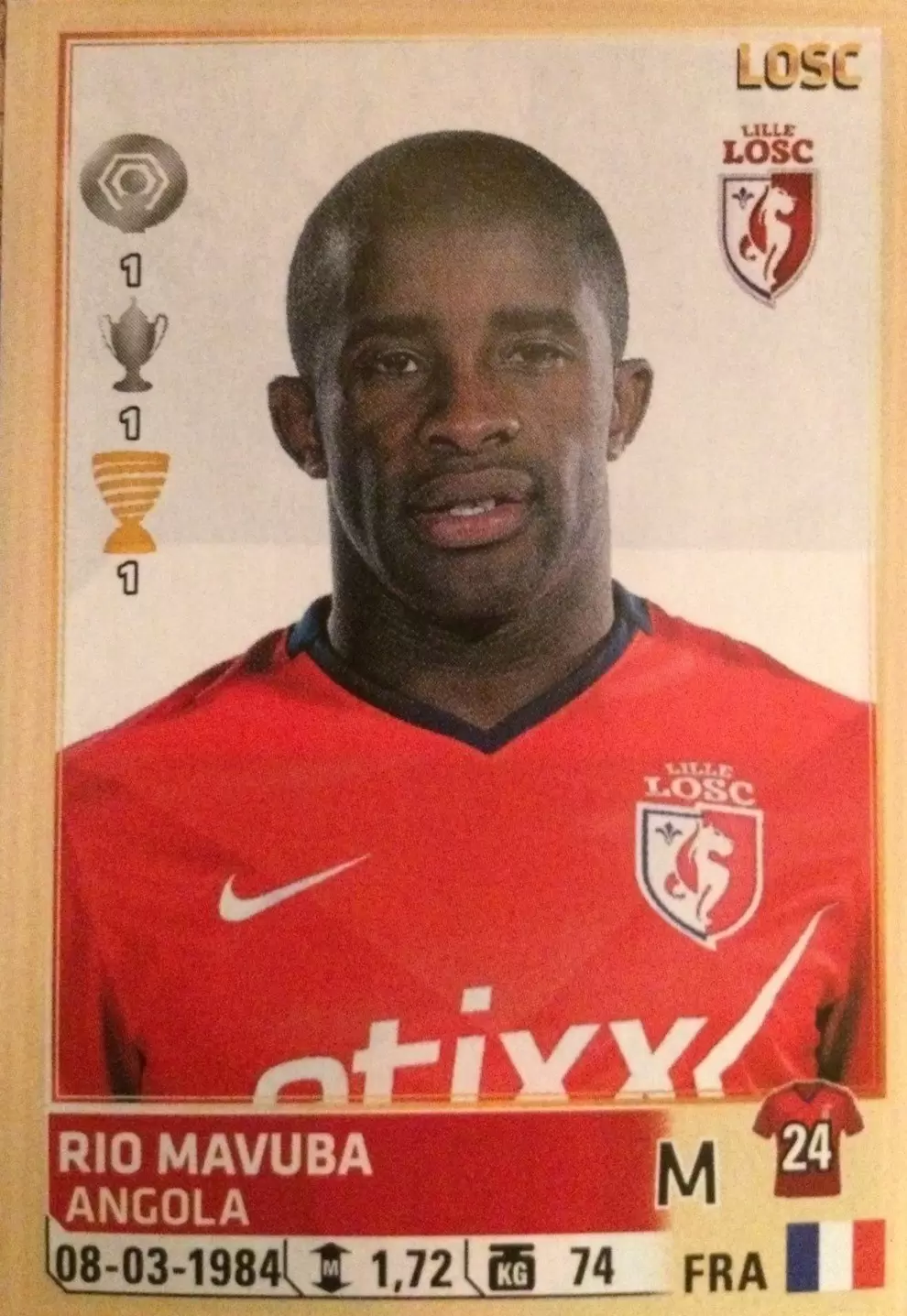 Foot 2014-2015 - Rio Mavuba