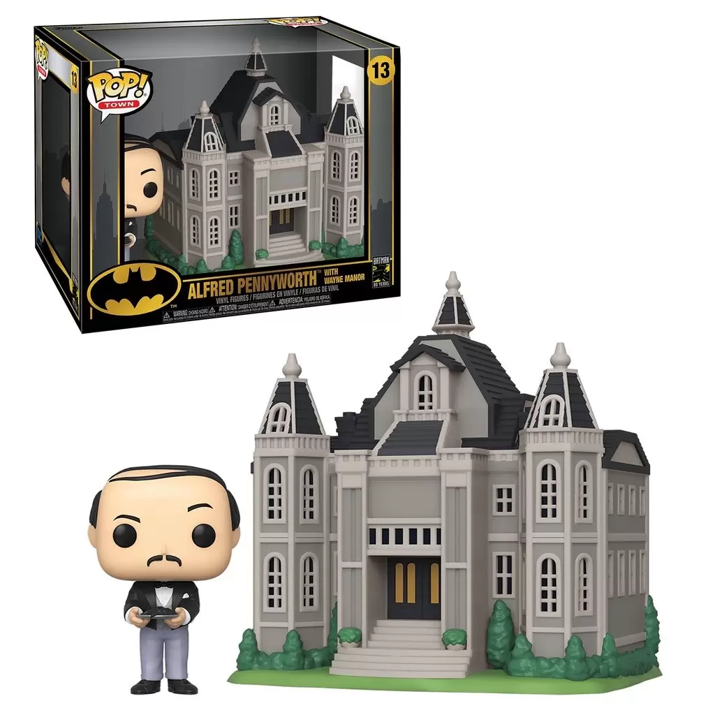 POP! Town - Batman 80th - Wayne Manor with Alfred
