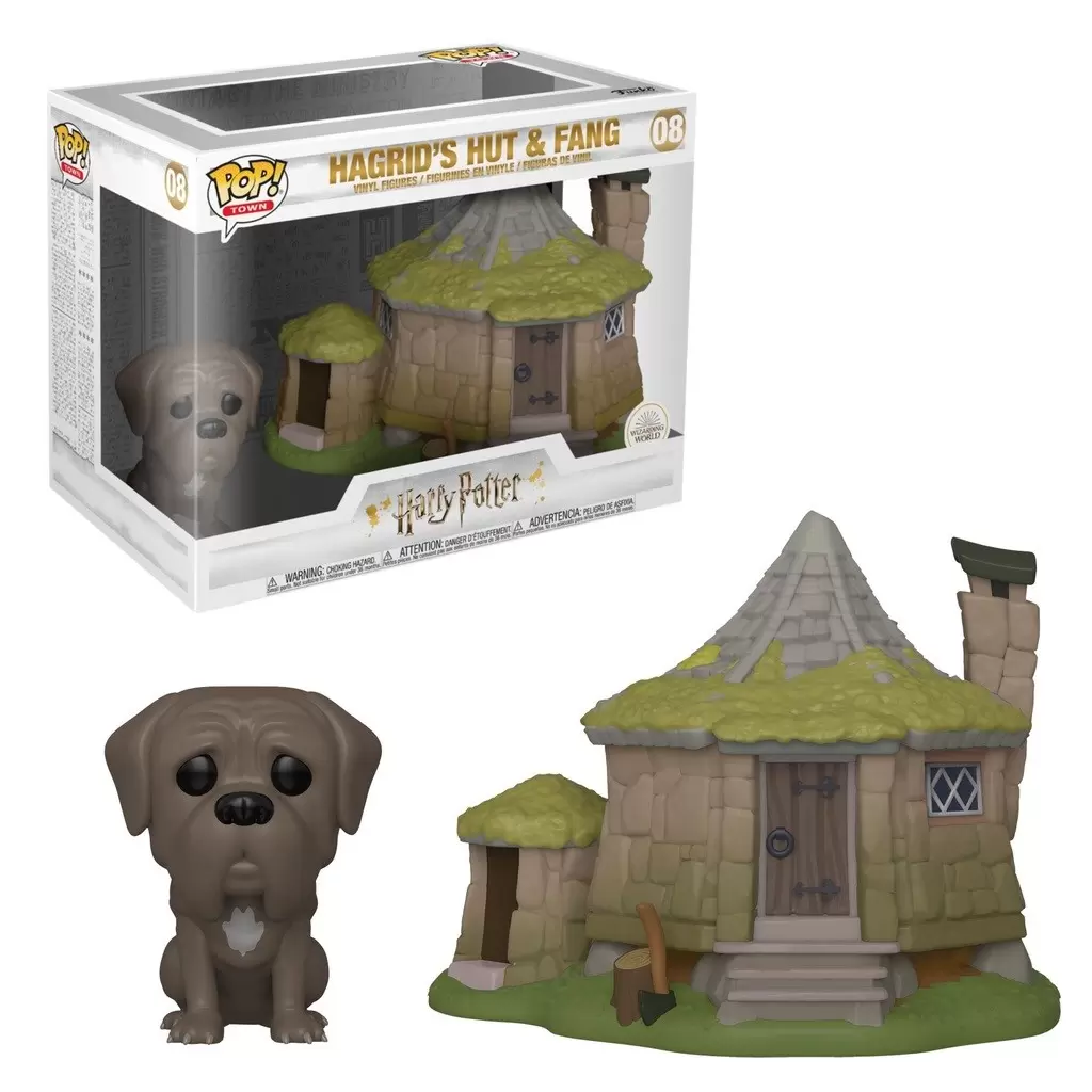 Harry Potter - Hagrid's Hut with Fang - POP! Town action figure 8