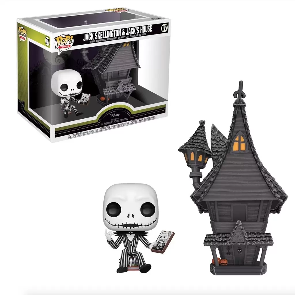 POP! Town - Nightmare Before Christmas - Jack Skellington and his house