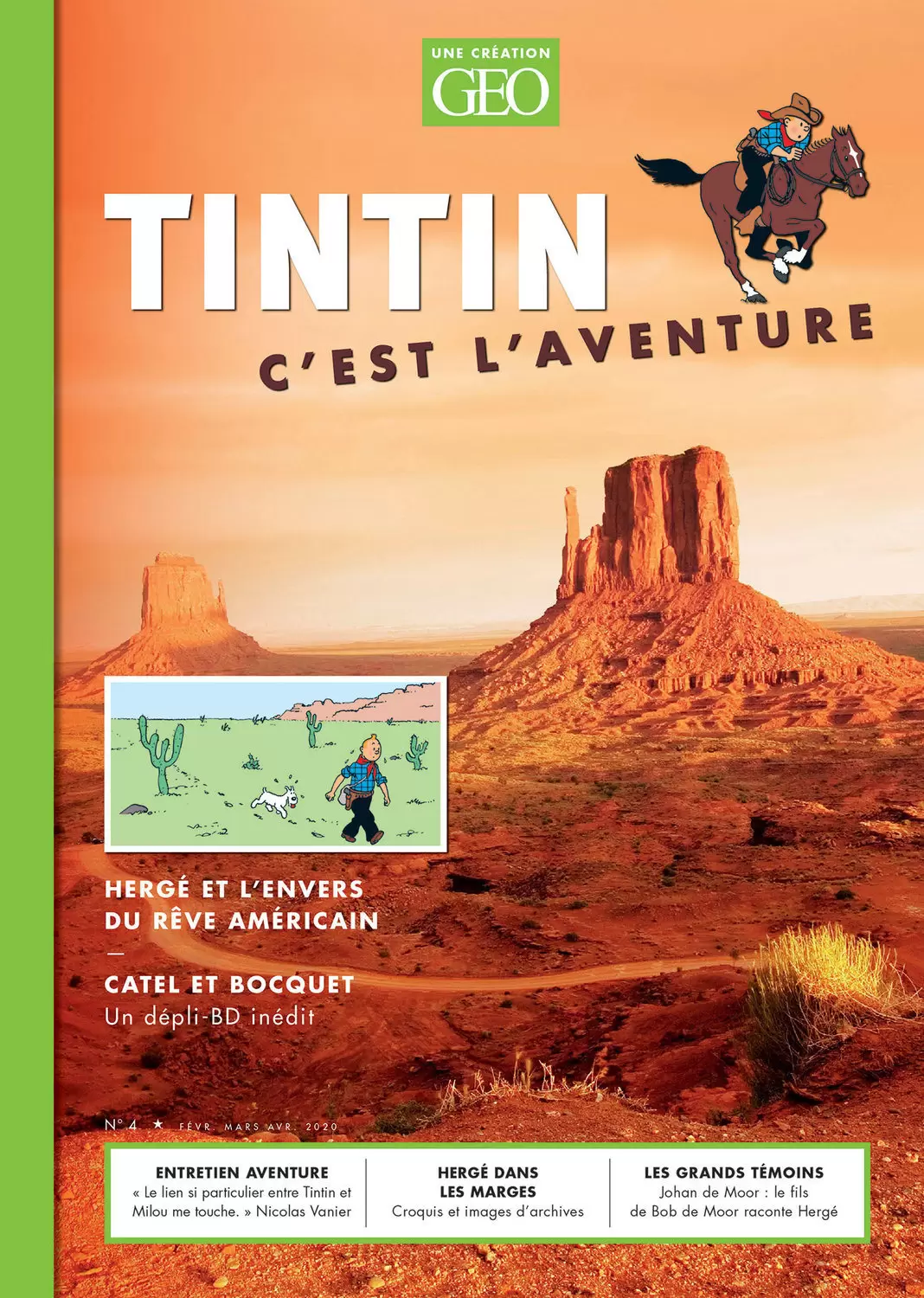 Tintin c\'est l\'aventure - Géo - Tintin c\'est l\'aventure - Géo n° 4