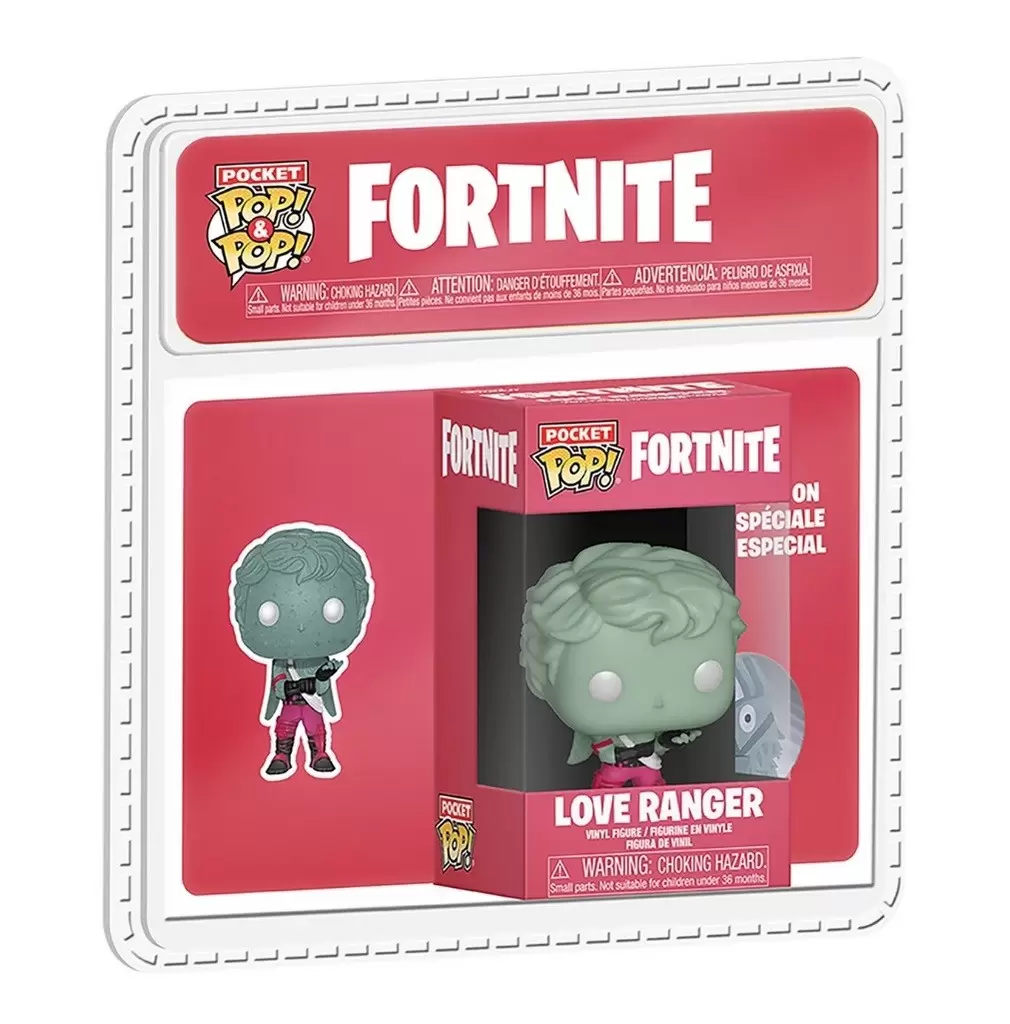 Pocket Pop! and Pop Minis! - Fortnite - Love Ranger