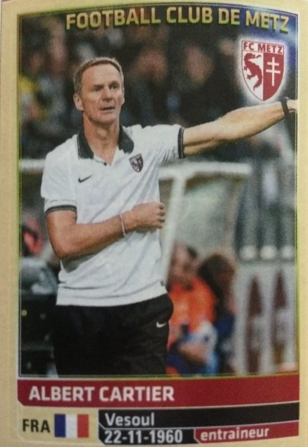 Foot 2014-2015 - Albert Cartier