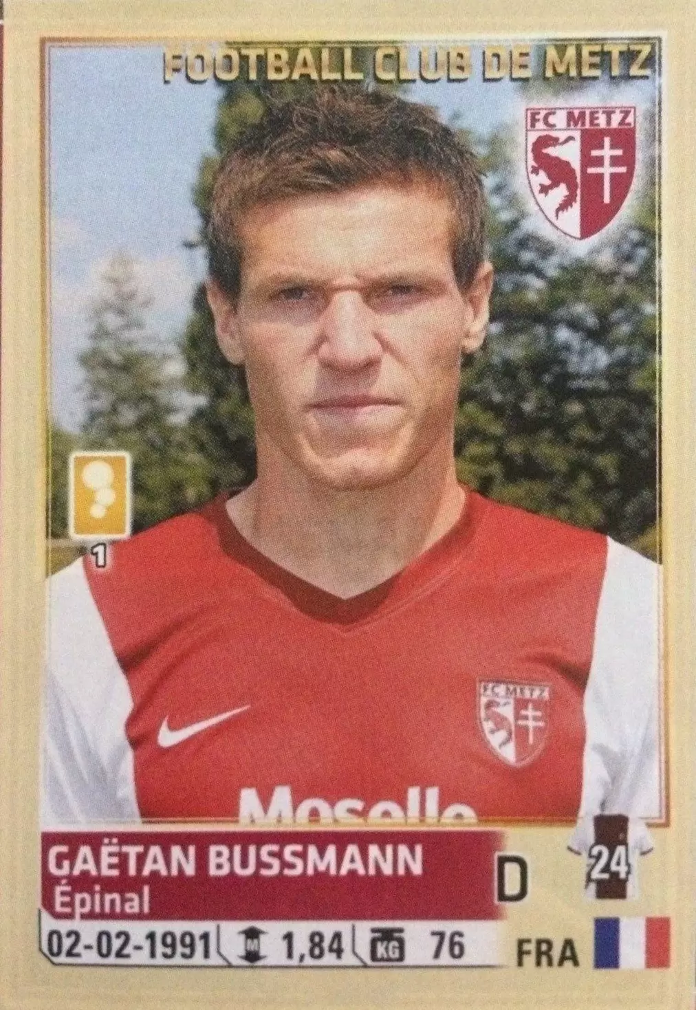 Foot 2014-2015 - Gaetan Bussmann