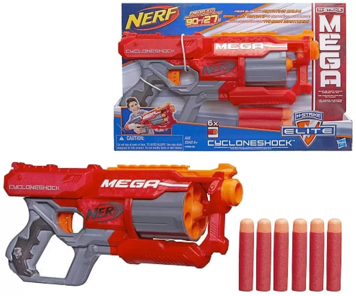 Nerf N-Strike Mega - Cyclone Shock