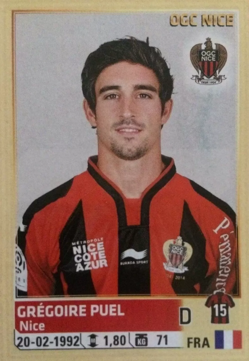 Foot 2014-2015 - Gregoire Puel