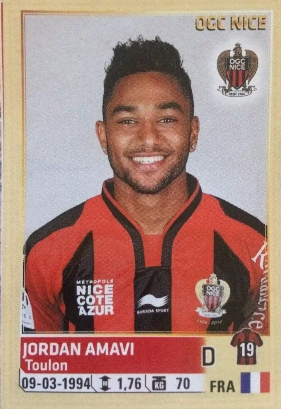 Foot 2014-2015 - Jordan Amavi