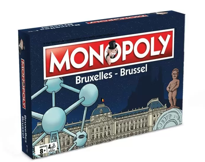 Monopoly des Régions & villes - Monopoly Bruxelles
