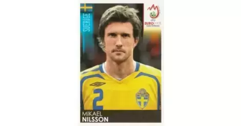 Panini 396 Mikael Nilsson Schweden UEFA Euro 2008 Austria Switzerland 