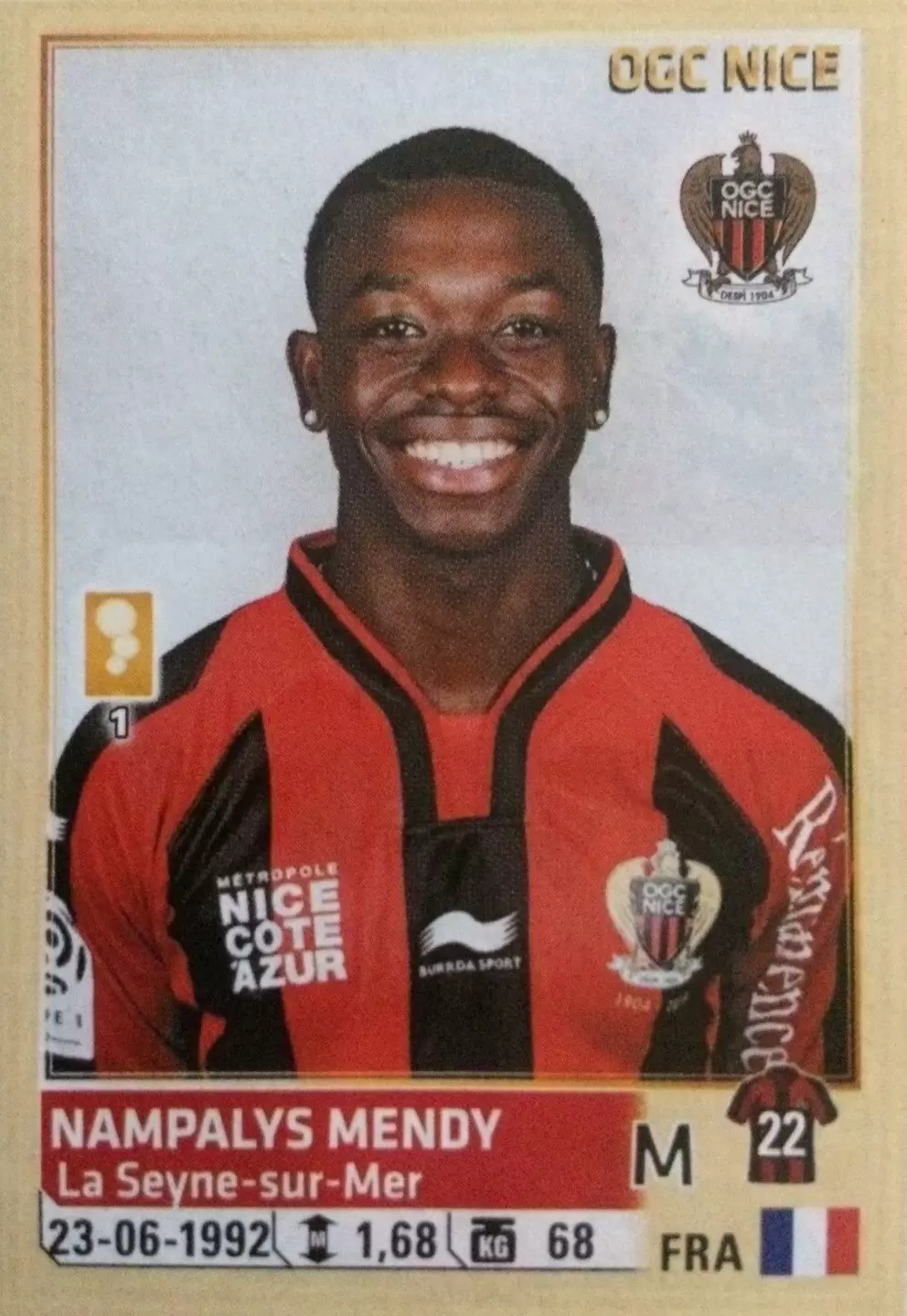 Foot 2014-2015 - Nampalys Mendy