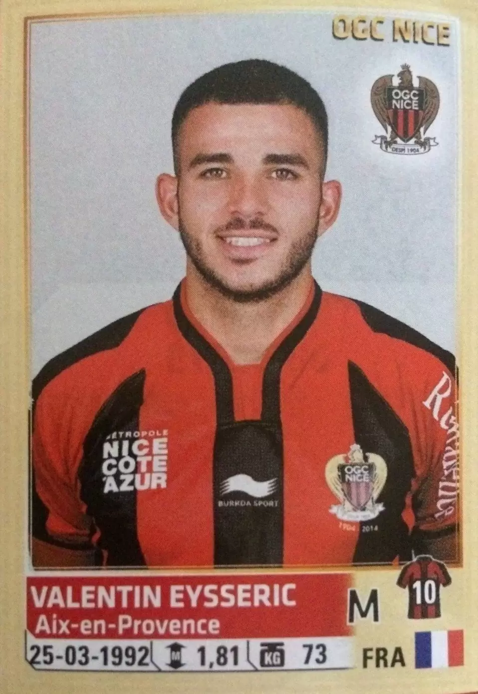 Foot 2014-2015 - Valentin Eysseric