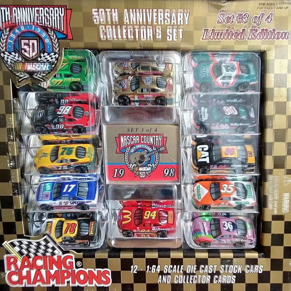 NASCAR 50th Anniversary Set#1 of 4 - NASCAR 50th Anniversary set 3/4