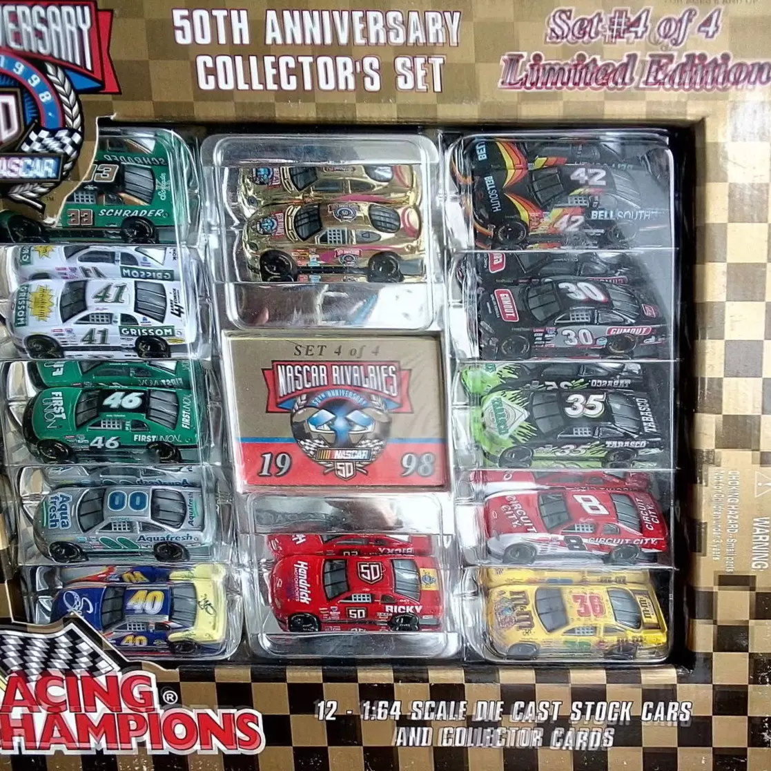 NASCAR 50th Anniversary Set#1 of 4 - NASCAR 50th Anniversary set 4/4