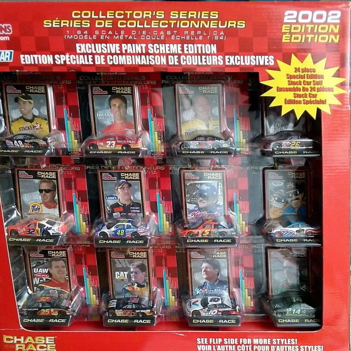 Racing Champions Nascar 1/64 Stock Car - Collector\'s séries 24 pièces (2)