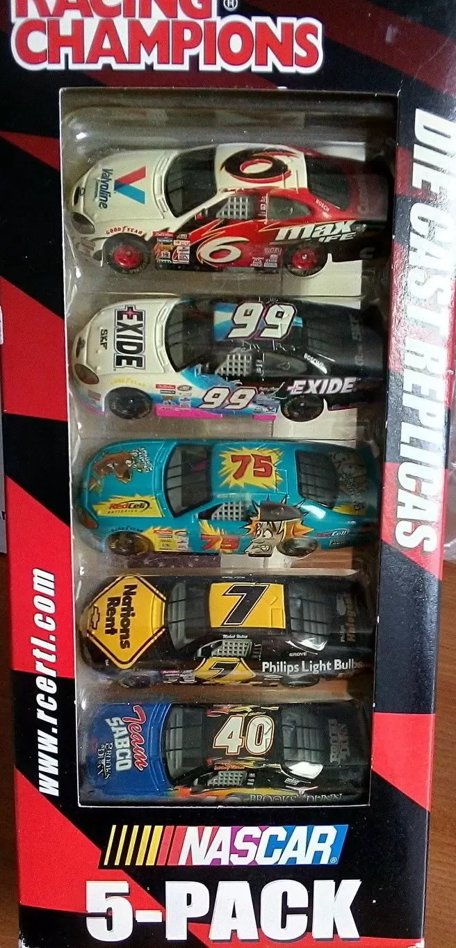 Racing Champions Spécial Édition Fan Appréciation 5 Pack - NASCAR 5-PACK