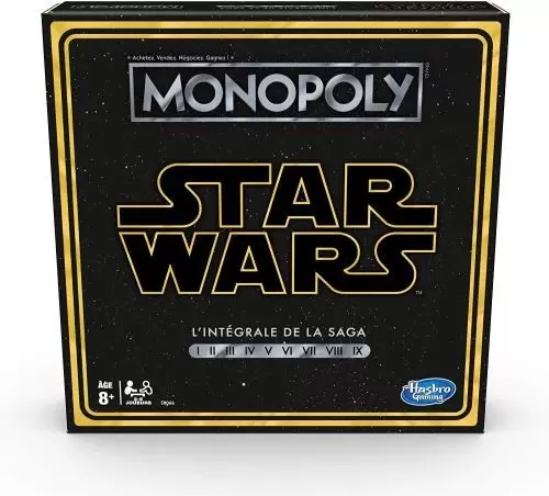 Monopoly Films & Séries TV - Monopoly Star Wars : L\'intégrale de la Saga