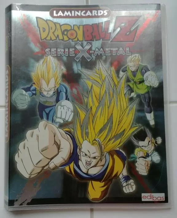 Lamincards Edibas IT Neuf/New Serie OR Booster Dragon Ball Z 