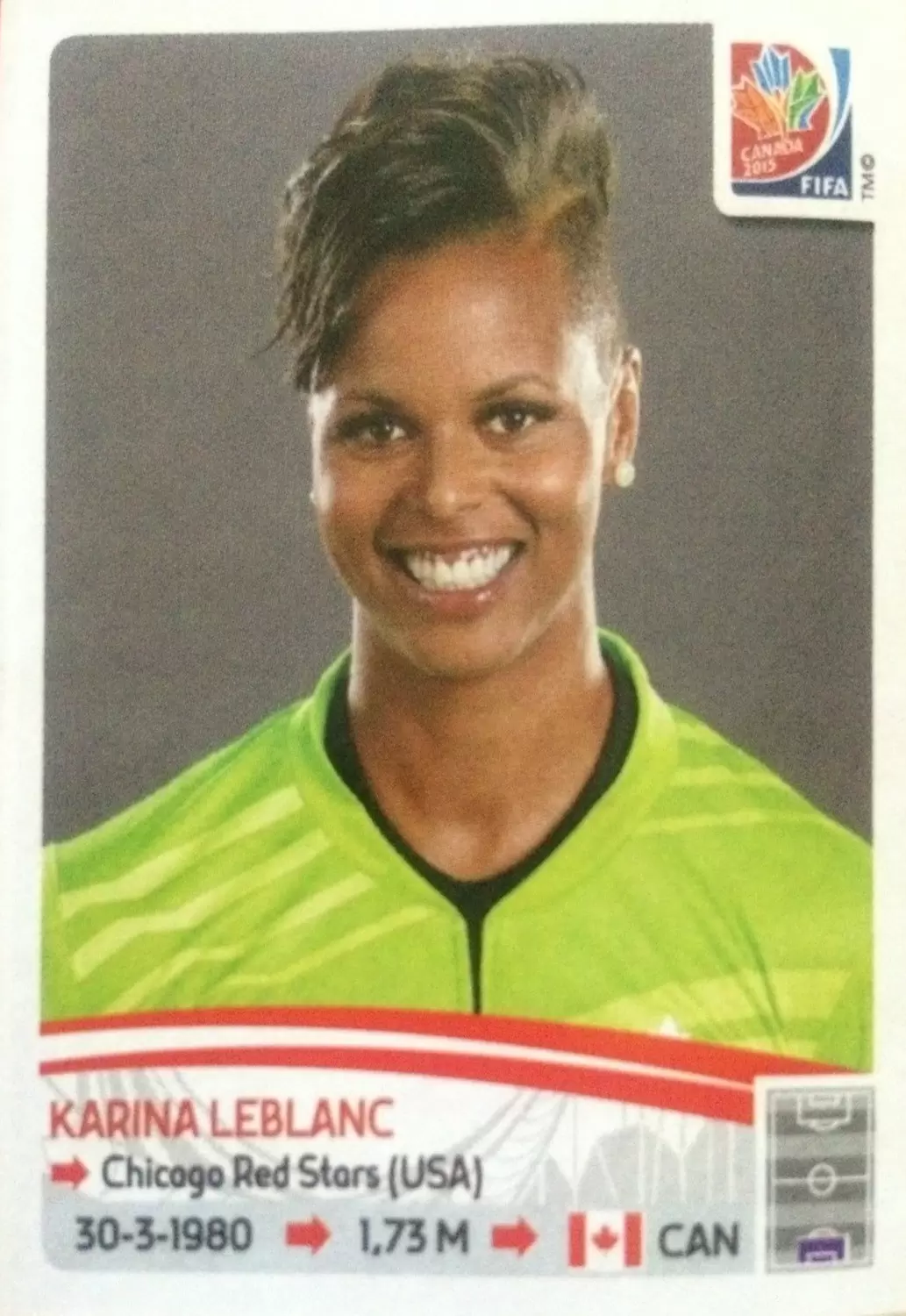 FIFA Women\'s World Cup - Canada 2015 - Karina Leblanc