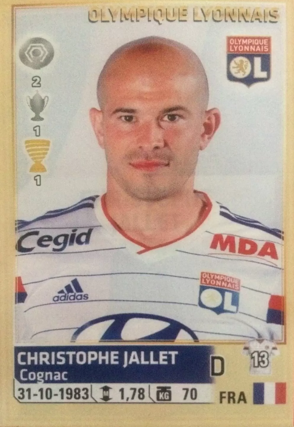 Foot 2014-2015 - Christophe Jallet