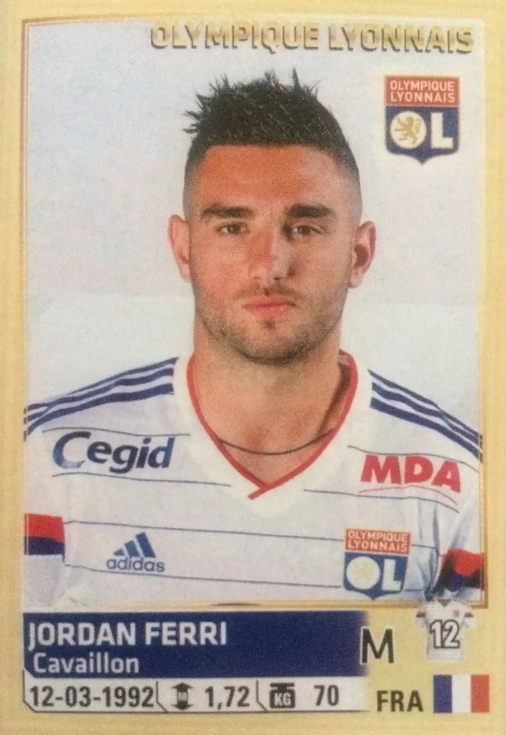 Foot 2014-2015 - Jordan Ferri