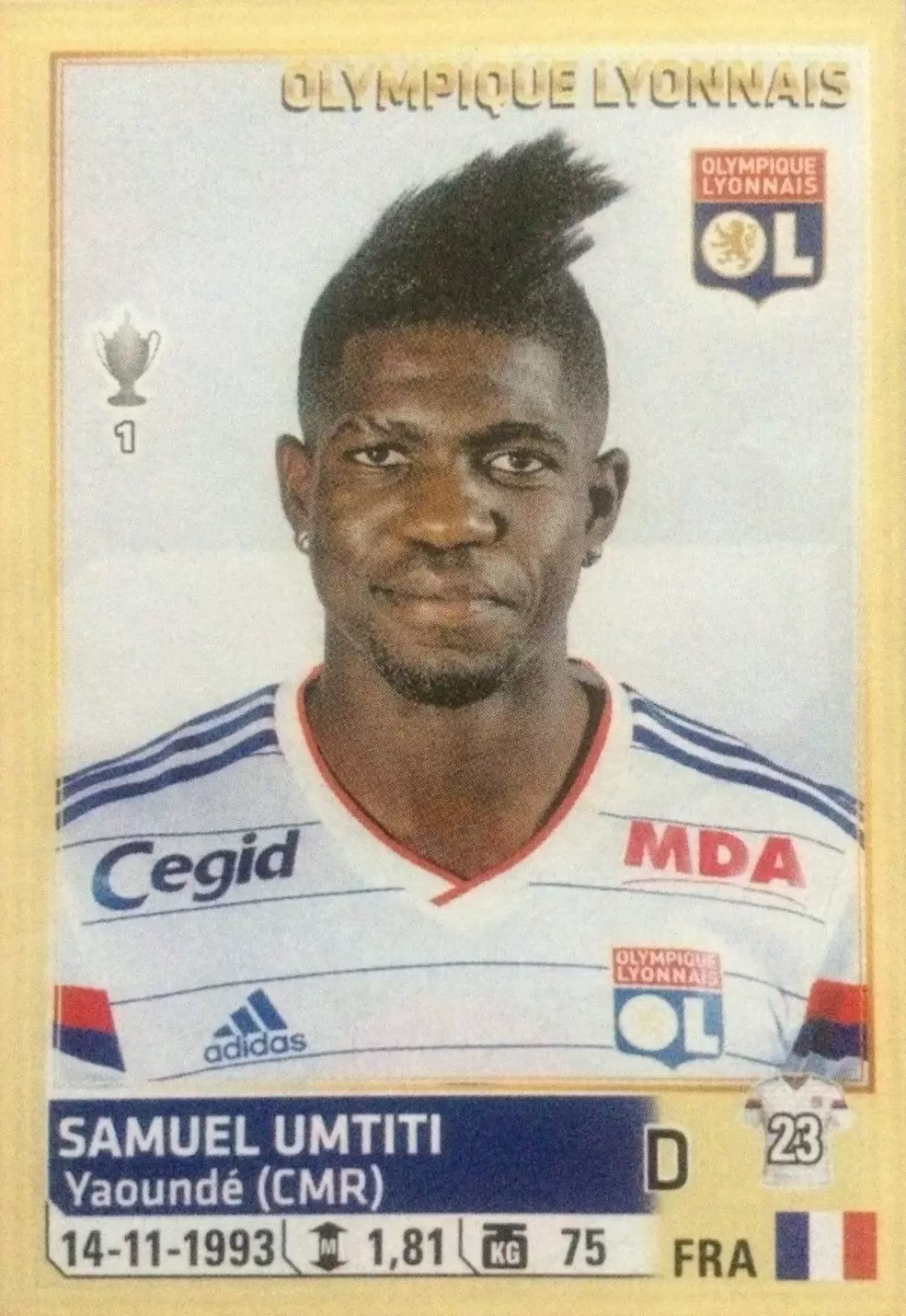 Foot 2014-2015 - Samuel Umtiti