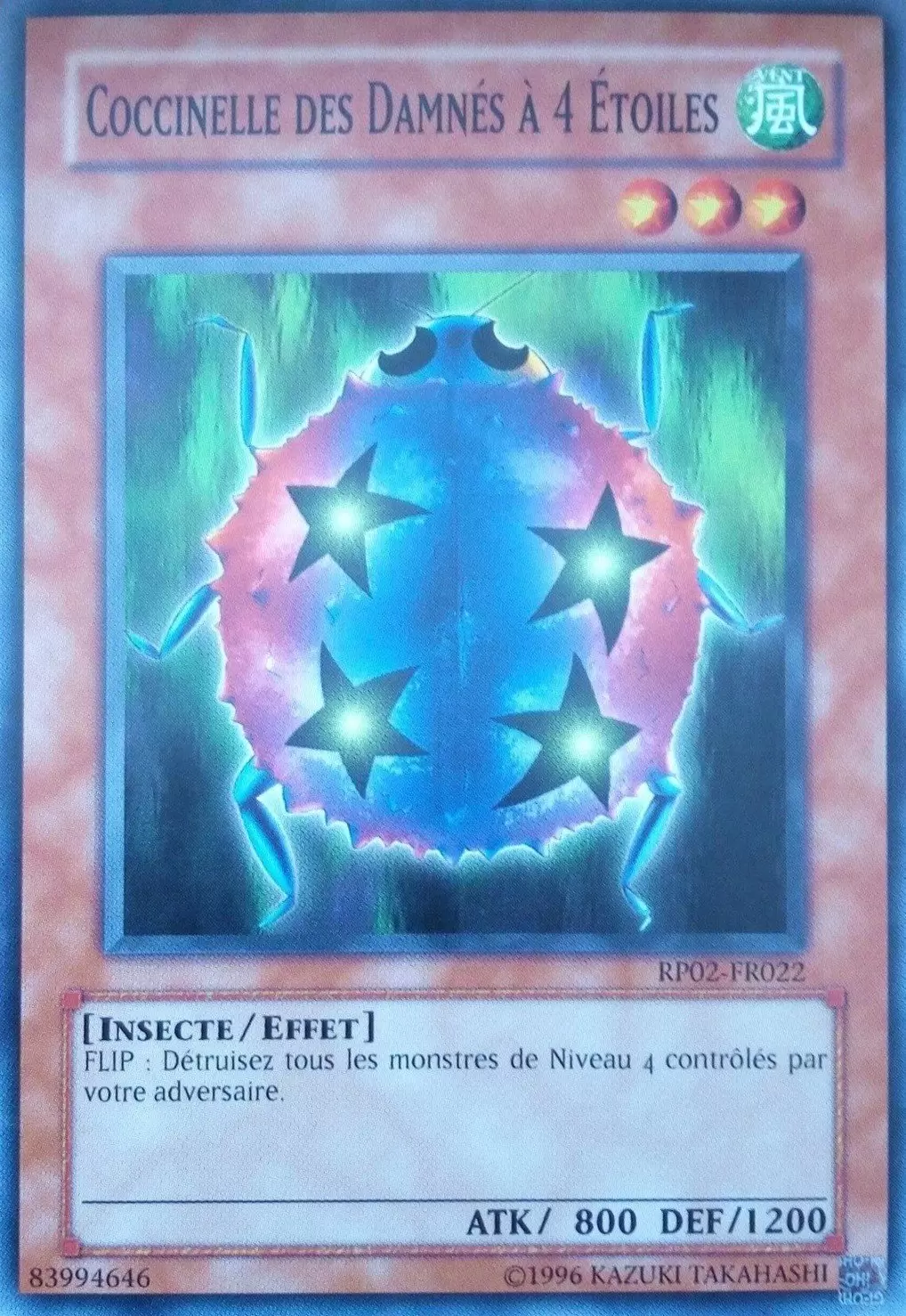 Retro Pack 2 RP02 - Coccinelle des Damnés à 4 Étoiles