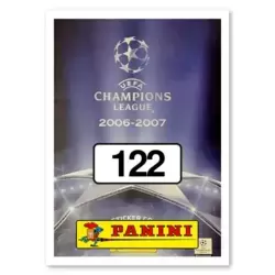 Panini 122 Filippo Inzaghi AC Milan UEFA CL 2006/07 