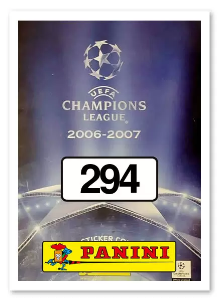 UEFA Champions league 2006-2007 - LOSC Lille Logo - Lille (France)