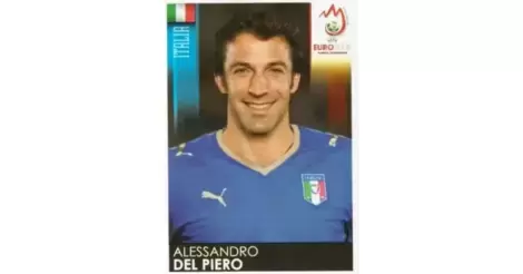 Panini EM 2008 303 Alessandro Del Piero Italia Italien UEFA Euro 08 Sticker 