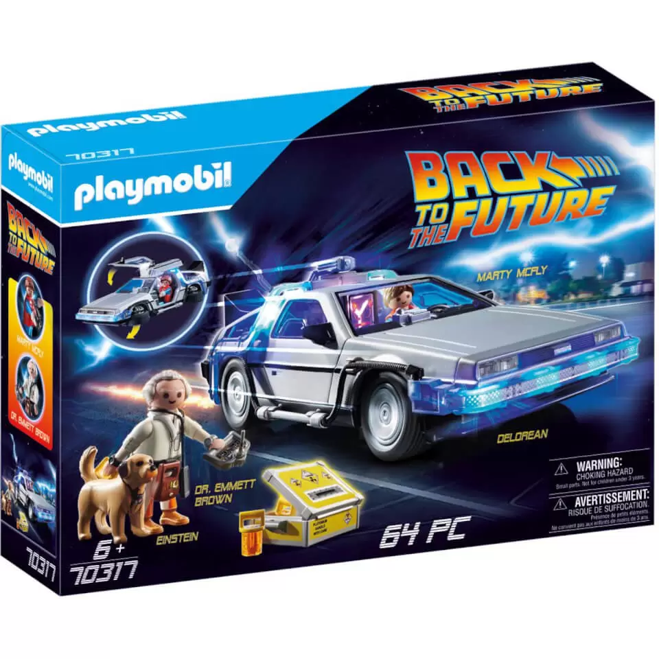 Playmobil Retour vers le Futur - Back to the Future DeLorean