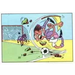 Le corner - Le Football vu par Prosdocimi