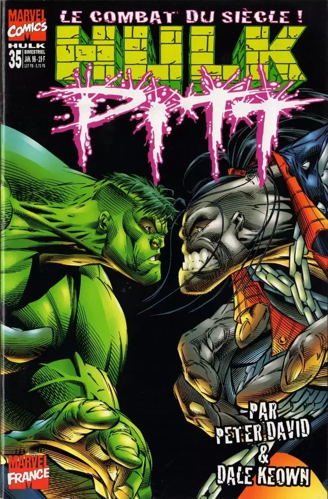 Hulk (6ème Série - Semic) - Le combat du siècle! Pitt