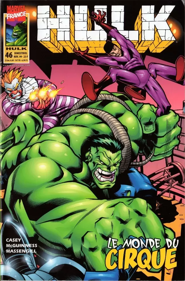 Hulk (6ème Série - Semic) - Le monde du cirque