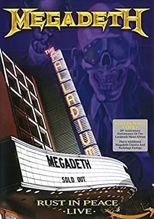 Spectacles et Concerts en DVD & Blu-Ray - Megadeth - Live Rust in Peace