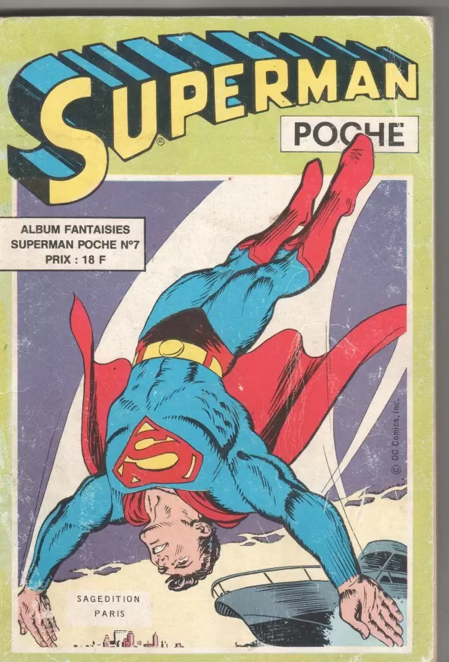 Superman Poche (Sagédition) - Album Fantaisies N°7 (du n°92 au n°94)