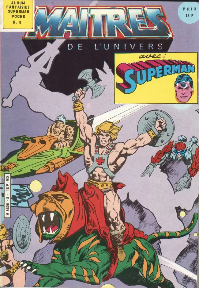 Superman Poche (Sagédition) - Album Fantaisies N°8 (du n°95 au n°97)