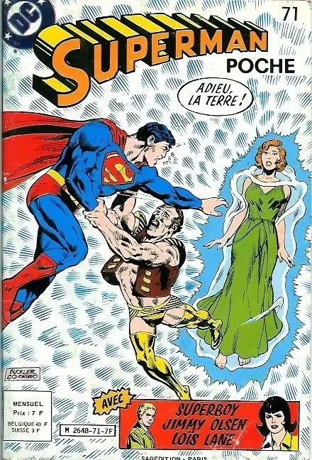 Superman Poche (Sagédition) - Adieu la Terre