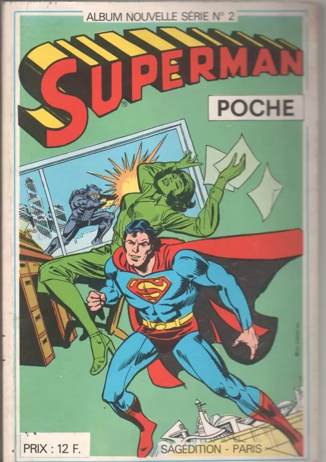 Superman Poche (Sagédition) - Album Nouvelle Série N°2 (du n°57 au n°60)