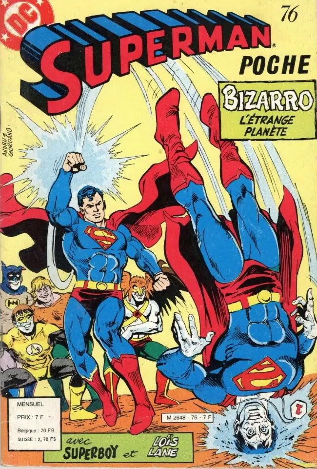 Superman Poche (Sagédition) - Bizarro l\'étrange planète