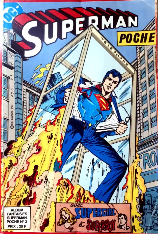 Superman Poche (Sagédition) - Recueil 3 Fantaisies (du n°76 au n°78)