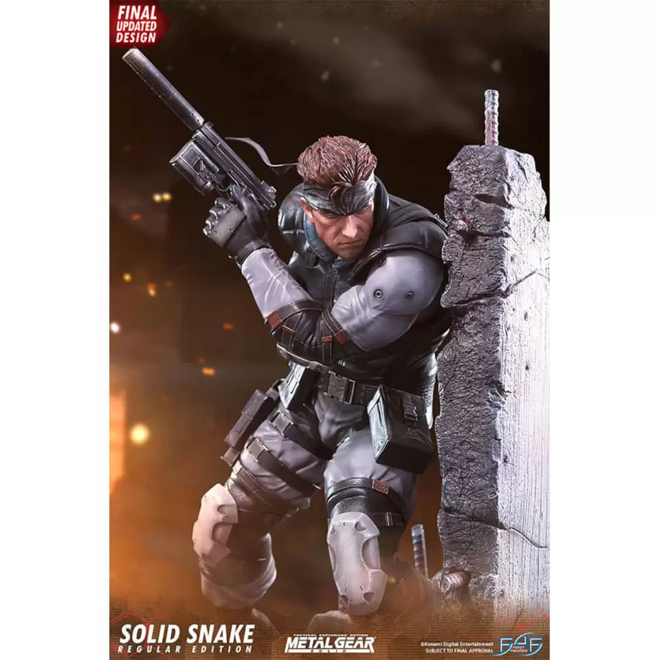 First 4 Figures (F4F) - Metal Gear Solid - Solid Snake