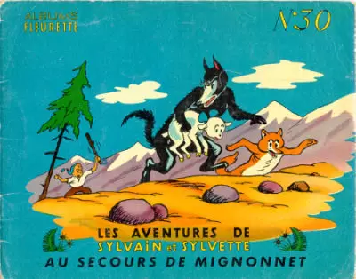 Sylvain et Sylvette 1ère Série Fleurette - Au secours de Mignonnet