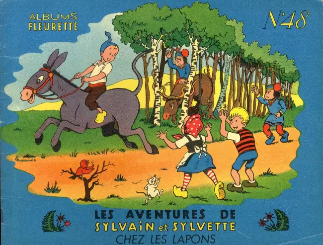 Sylvain et Sylvette 1ère Série Fleurette - Chez les lapons