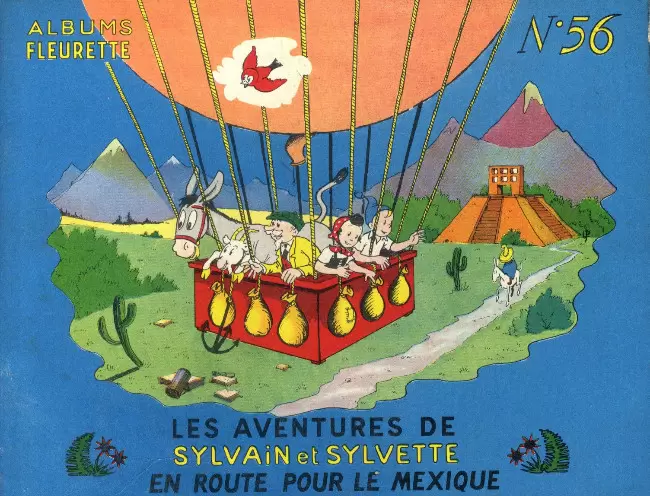Sylvain et Sylvette 1ère Série Fleurette - En route pour le Mexique