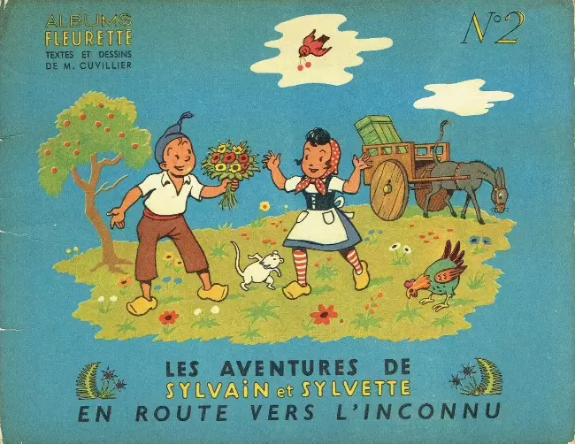Sylvain et Sylvette 1ère Série Fleurette - En route vers l\'inconnu