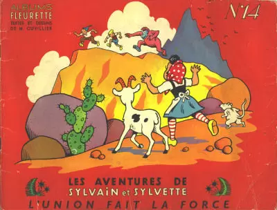 Sylvain et Sylvette 1ère Série Fleurette - L\'union fait la force