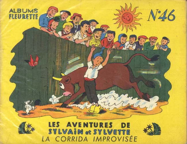 Sylvain et Sylvette 1ère Série Fleurette - La corrida improvisée